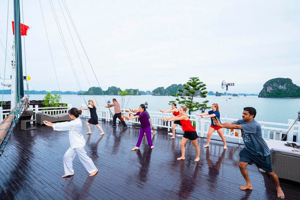 Find balance in Halong’s embrace